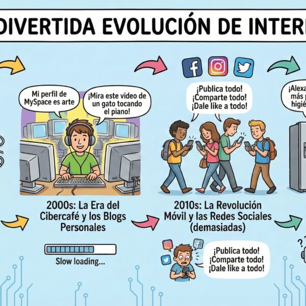 La divertida evolución de Internet: del módem ruidoso a la tostadora “lista”